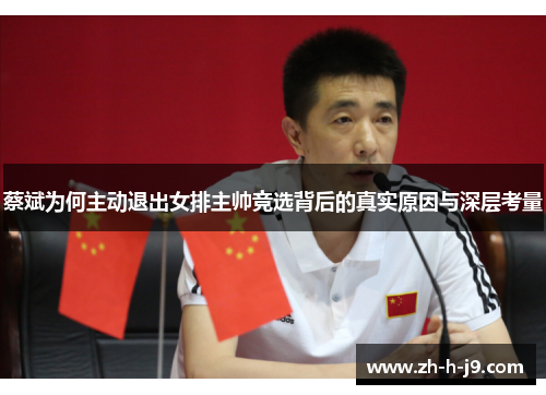 蔡斌为何主动退出女排主帅竞选背后的真实原因与深层考量